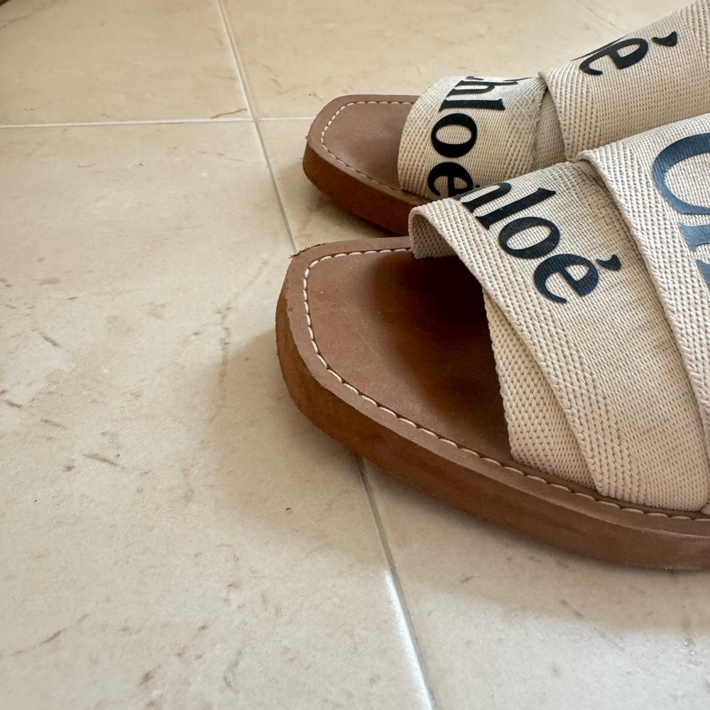 Chloé Woody Slide Sandal (Women) - Picture 5 of 9